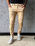 Calça London Slim Fit Bege