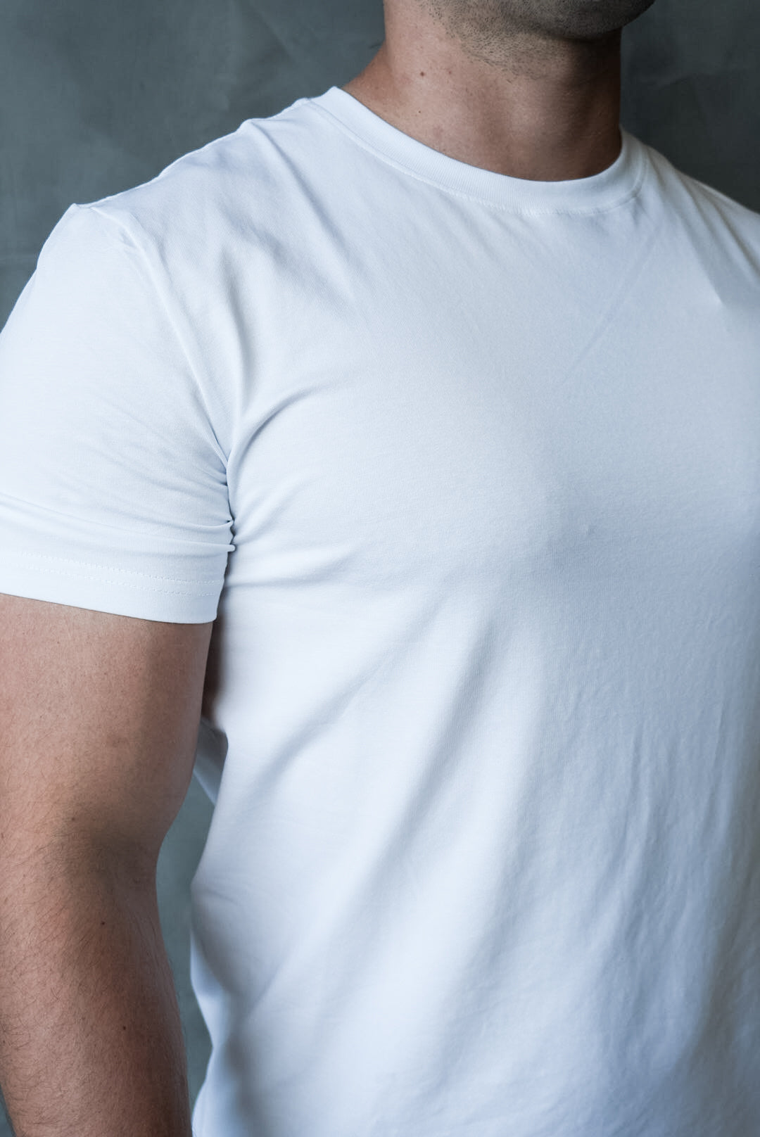 Camiseta Slim Essential Branca