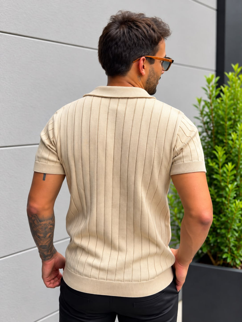 Polo Tricot Firenze Bege