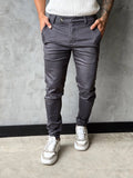 Calça London Slim Fit Grafite