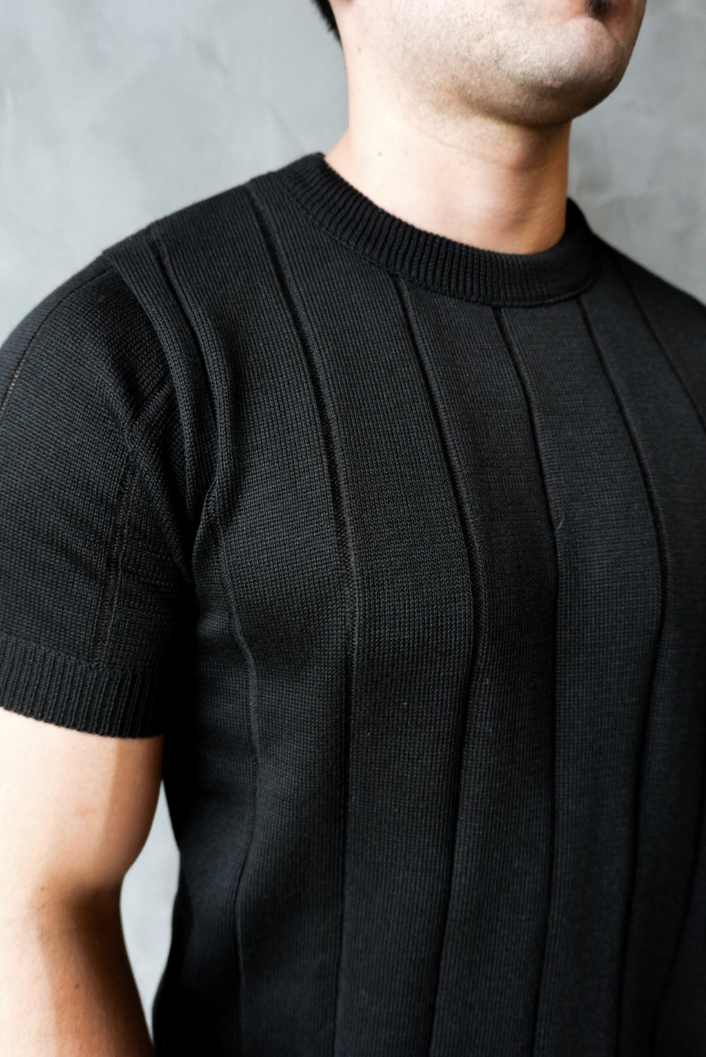 Camiseta Tricot Roma Preta
